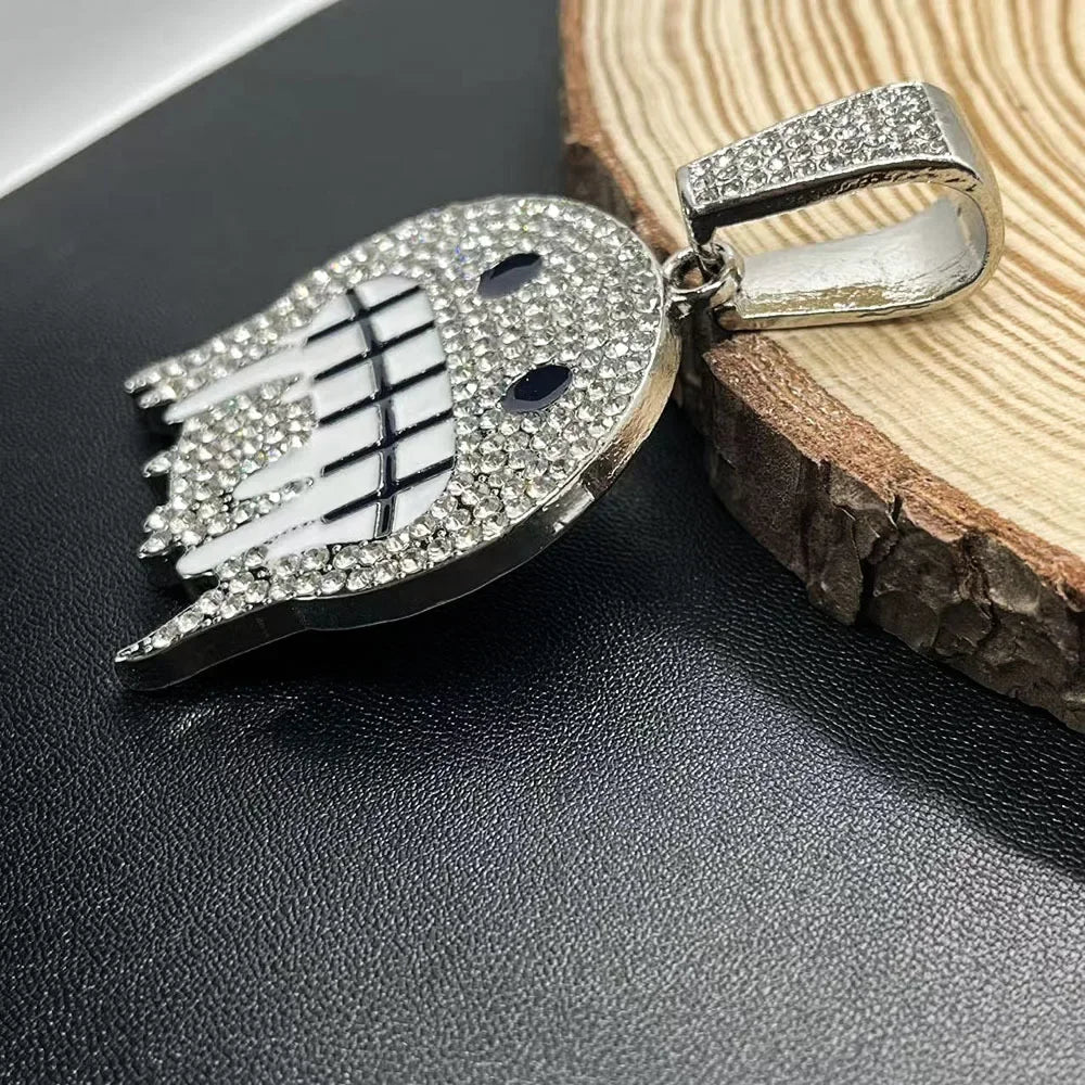 CHAÎNE CUBAN SMILEY 50cm