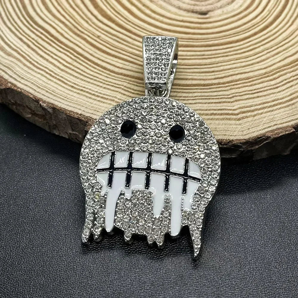 CHAÎNE CUBAN SMILEY 50cm